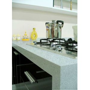 Quartz Granite Solid Surface Bar Counter Seamless Joint Anti Polution