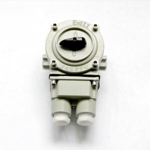 China 10A CNEX Explosion Proof Rotary Switch Transfer Selector on sale