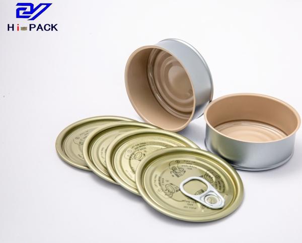 Quality Round Container For Cigarette Packing, Factory Made 50g 80g 100g Volume With Easy Open Lid wholesale