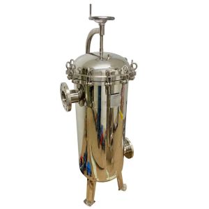 Food Shop Essential Sturdy Stainless Steel 304 Casing for 4-Bag Filtration Unit