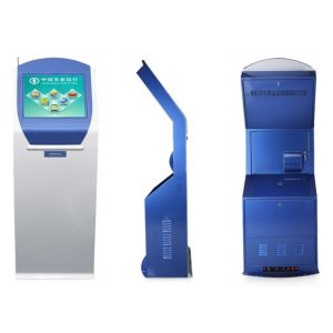 Quality Bank Touch Screen Queuing Management System with LCD Counter Display
