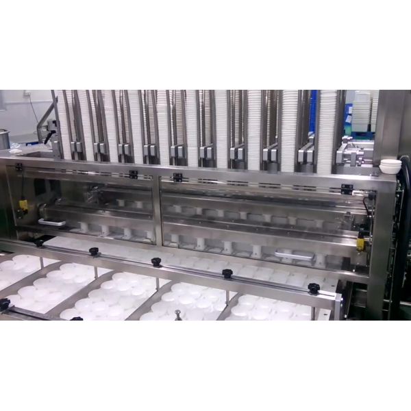 Quality Automatic Paper Cup Laoding System Biscuit Cookie Automatic Paper Cup Packing Machine wholesale