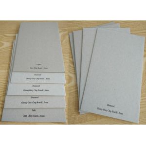Eco-friendly Recycled Unbleached Two Side Grey Chipboard in Gray Color