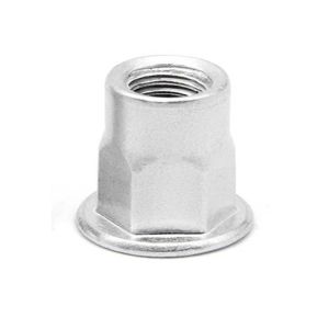 M8 Aluminum 6061 7075 White Anodized Alloy steel Semi Hex Hexagon Countersunk