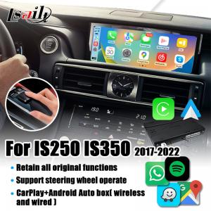 China Lexus CarPlay Interface for Lexus IS IS250 IS350 IS300 Camera Interface with Android Auto on sale