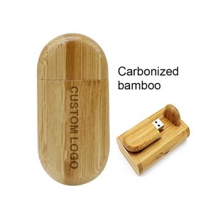 Fast Transfer Bamboo Usb Flash Memory Disk For Data Storage And Transmission