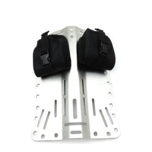 Adjustable Bcd Pouch 1KG 2KG Scuba Diving Weight Pocket For Underwater