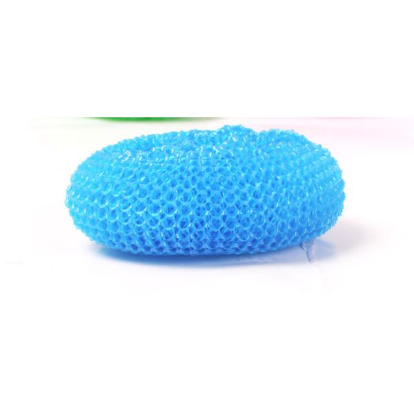 Colorful Plastic Scouring Ball OEM / ODM Acceptable With Strong Cleaning