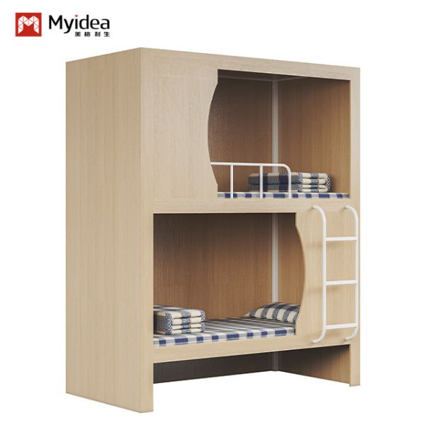 Support customization Functional Bunk Bed For Youth Hostel With 20 Designers And