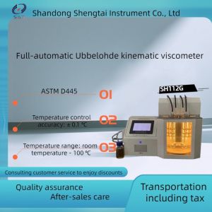 SH112G Full Automatic Ubbelohde Kinematic Viscometer Meet USPViscosity