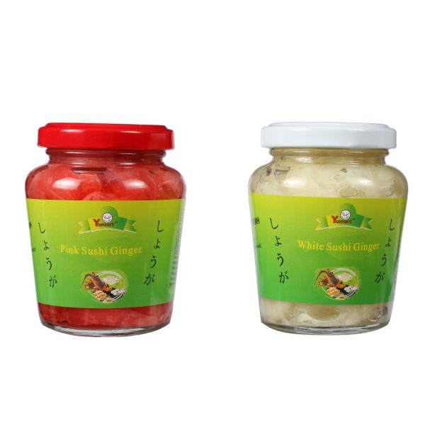 Quality Fresh Organic Pickled Sushi Ginger Sliced And Strip 160g / Bottle wholesale