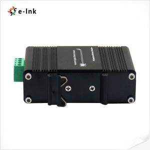 Micro Industrial 60W PoE++ DIN Rail Type Supports External SFP Modules Media