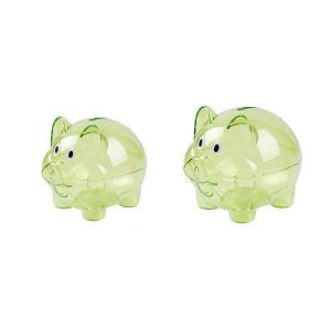China Clear Money Safe Piggy Bank , Colorful Childrens Money Boxes Piggy Banks on sale