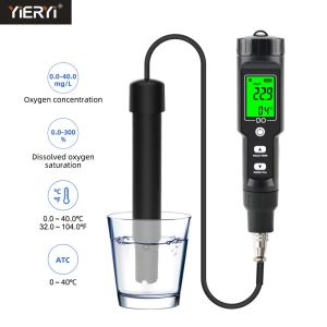 Aquaculture 40.0mg/L Waterproof Dissolved Oxygen Meter