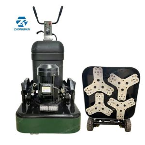 7.5KW/10P Concrete Floor Grinding Machine With Vacuum High Efficiency