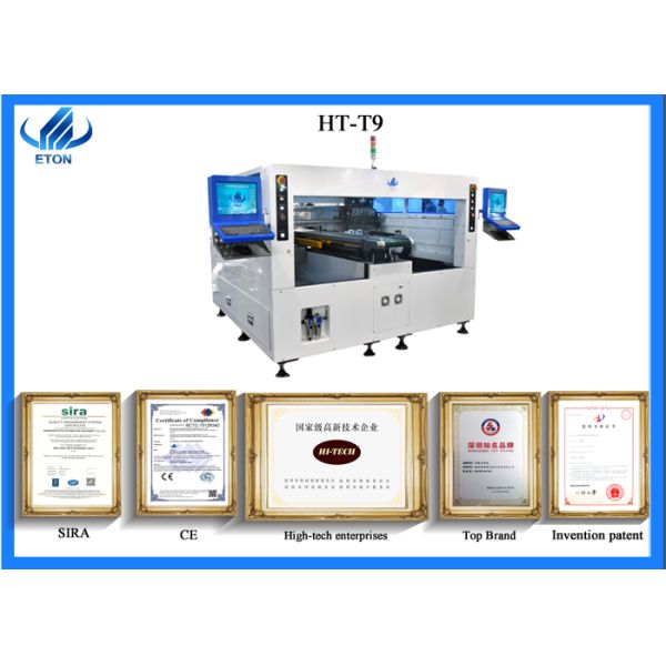 LED Long Strip Light Making Machine HT-T9 Roll to Roll Solution Machine smt mounter high speed pick and place machine