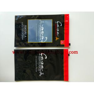 Resealable Slider Zipper And Window OPP Cigar Tobacco Bag