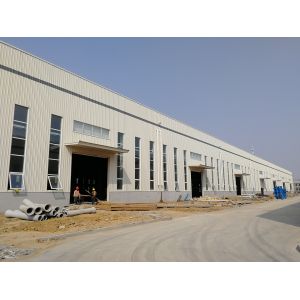 Q235B Steel Structure Building Engineer Metal Storage Warehouse