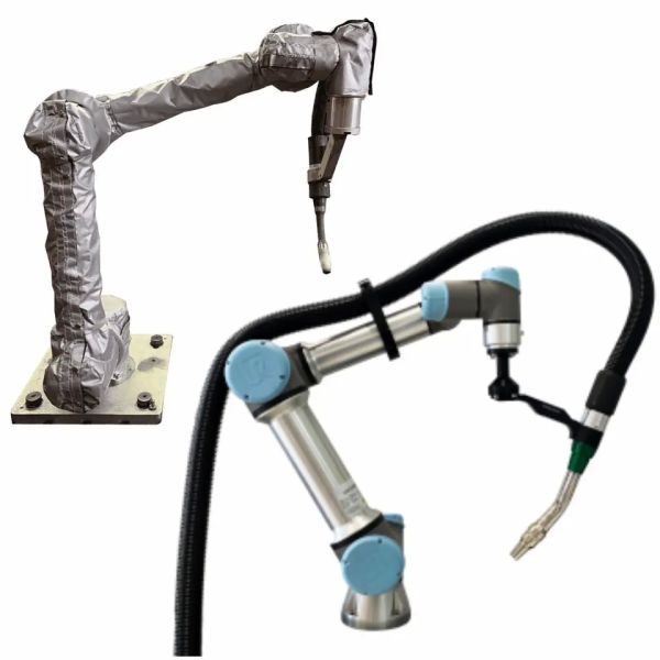 Universal Robot UR10 Cobots Welding With Mig Welding Torch And Robotic