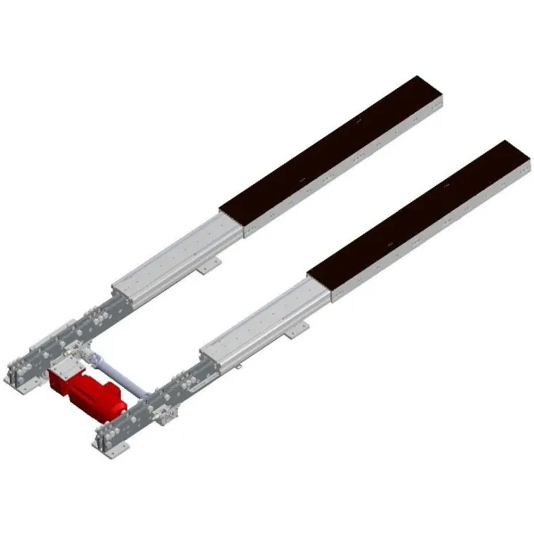 Pallet Telescopic Fork Single Motor Single Deep Position Hftc250X120-2800*2800*2950 Telescopic Fork Device Telescopic Forklift Forks Cargo Handling Forks