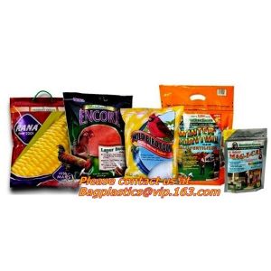 Stand Up Packaging Bag With See-Through Window, k Food Packaging Bag, Gravure