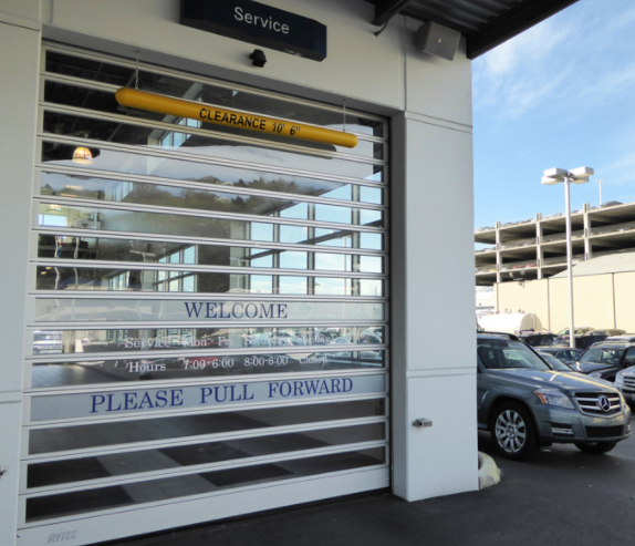 Cheap Fast Shipping High Quality Aluminum High Speed Spiral Door Safety Efficiency Safety Efficiency 0.8m/s Opening and Closing Speed for sale