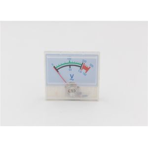 Red Pointer Analog Panel Meter Single Phase Analogue Panel Ammeter