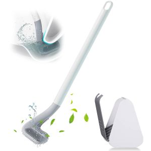 China Deep Cleaning Removable Golf Toilet Brush Set With Long Handle on sale