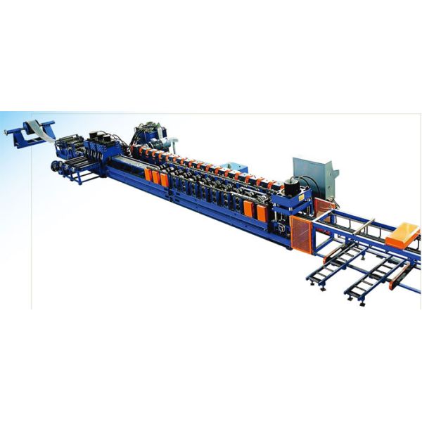 Quality C Z Purlin Roll Forming Machine With Gearbox Driving Tower Structure wholesale