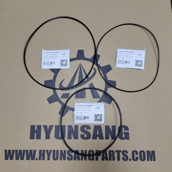 Quality Hyunsang High Quality Excavator Parts O-Ring 708-8F-31610 708-8F-35160 708-8F-35180 for BP500 BR200J  BR380JG HB205 wholesale