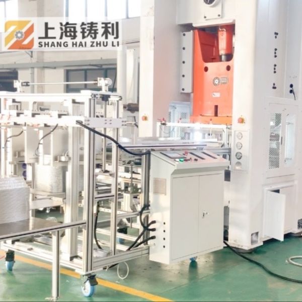 Automatic Aluminium Foil Plate Making Machine Zhuli 13000pcs/H Semi Automatic