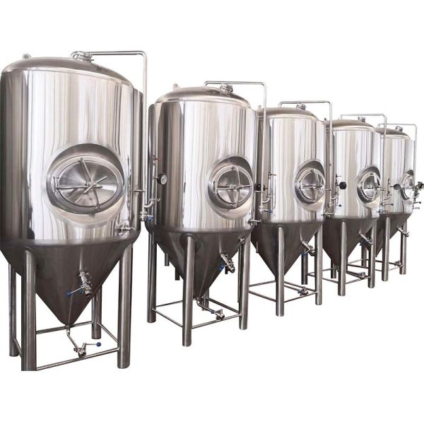 Electricity/Steam/Fire Heating Method Conical Fermentation Tank for Beer Brewery