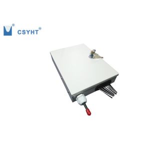 12FO / 24FO Metal FTTH Fiber Optic Terminal Box For Fiber Splicing And