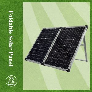 China Mono foldable solar panels / portable mono solar panel charger 100w for the EU & USA market on sale
