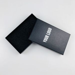 China Customized Mobile Phone Storage Box Lid and Bottom Packaging Box With Foam Tray on sale