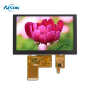 5 inch IPS TFT Display Module 800x480 Industrial Capacitive Touch Screen 500 Cd