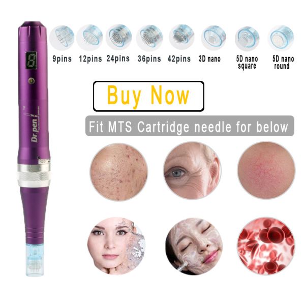 Dr Pen X5-W Wireless dermapen with Speed Digital display Auto Microneedle System Adjustable Needle 0.25mm-2.5mm