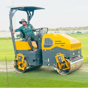 Cheap EPA Euro5 Compliant Hydraulic Rollers 3 Ton Double Drum Rollers for sale