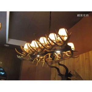 Reindeer antler chandelier For Indoor home Lighting Fixtures (WH-AC-17)
