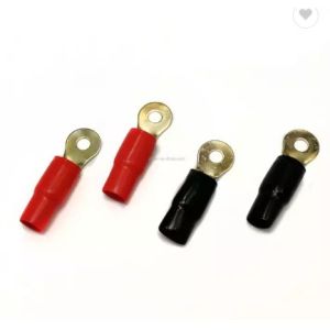 High Breaking Capacity Copper Ring Terminals for Battery Cable Ends AWG 2 4 6 8