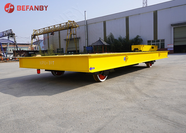 Factory 10 Tons Injection Mold Transfer CE Electric Rail Cart