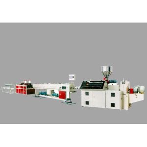 50 Kg / H Capacity PE Pipe Extrusion Machine Big Pipe Size Low Power Consumption