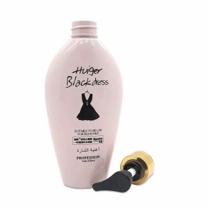 Pink PET Plastic Shampoo And Conditioner Bottles 125ml 350ml