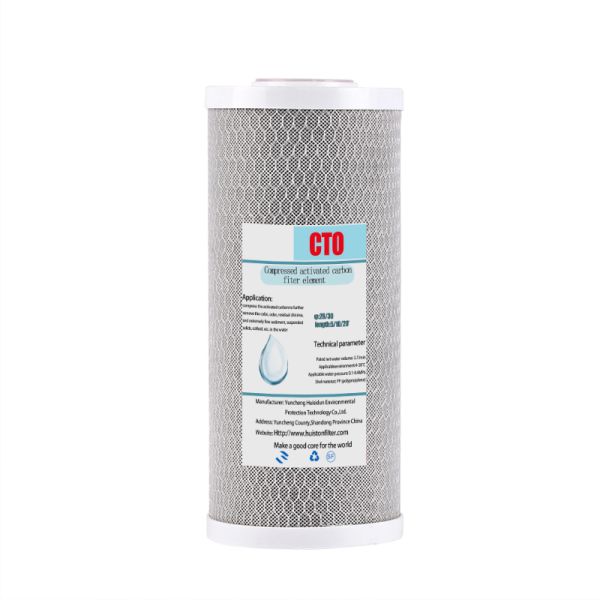 Activated Carbon Filter Cartridge for Industrial Pressure Vessel Filtration 10*4.5cot