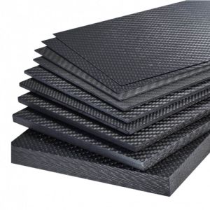 Lightweight Carbon Fiber Sheet Plate 5mm Matt Surface For Dashboards