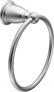 Cheap Moen YB2286CH Brantford Collection Traditional Single Post Bathroom Hand Towel Ring Chrome Shower Rough In Valve for sale