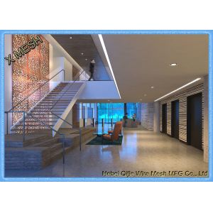 Decorative Perforated Metal Mesh Plate Hot Galvanized For Ceiling Panels