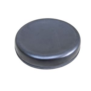 China Roundness 330mm Diameter 70mm Thick Black PU Chair Cushion Pad For  Bar Chair Cushions on sale