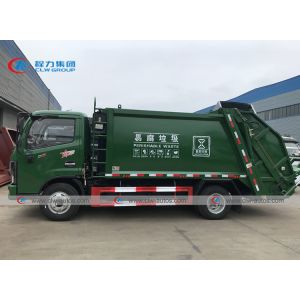Dongfeng 4x2 8CBM Diesel Engine Sanitation Vehicle