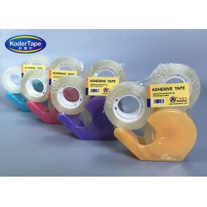 Office Scheool Bopp Stationery Tape Set 40MIC Thickness With Tape Dispenser
